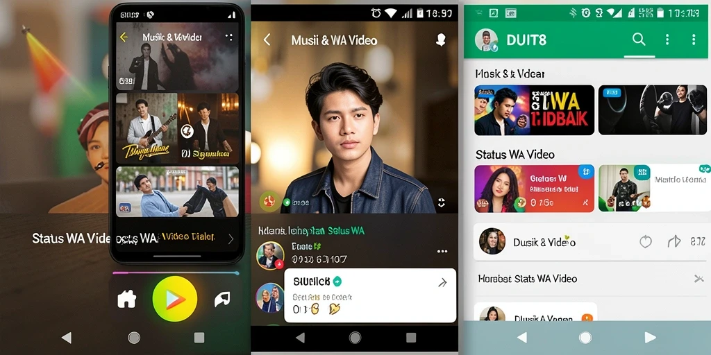 Tampilan antarmuka utama DUIT8 yang modern dan fungsional.